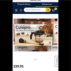 Fat separator and baster, brand new never used